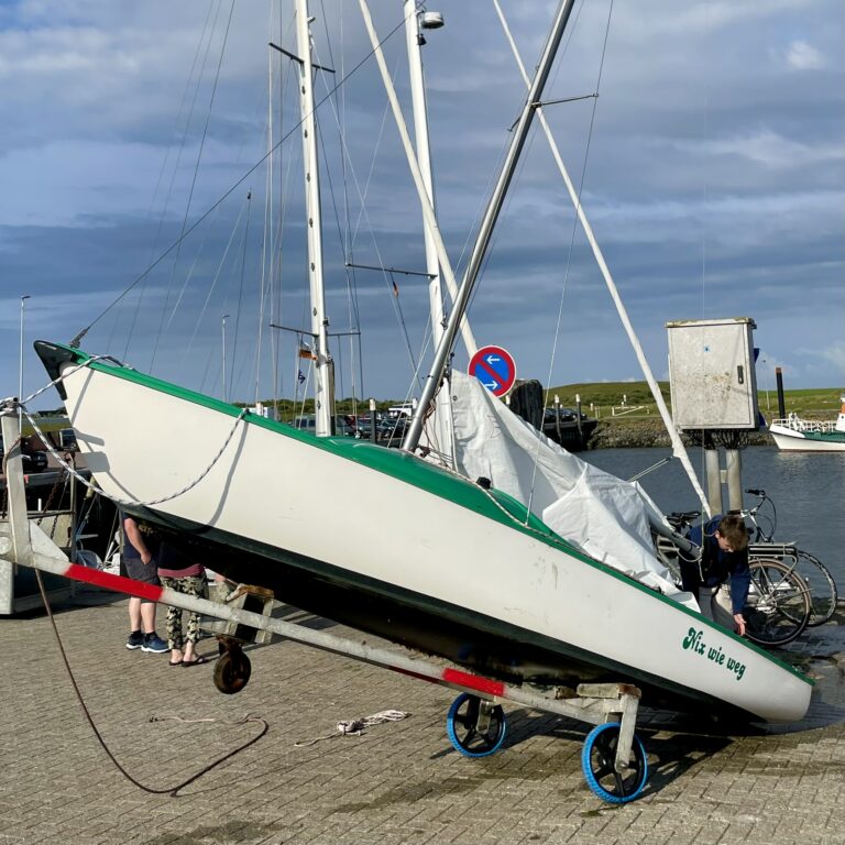 Unser Conger "Nix wie weg" lief in den Sommerfereien voll Wasser.