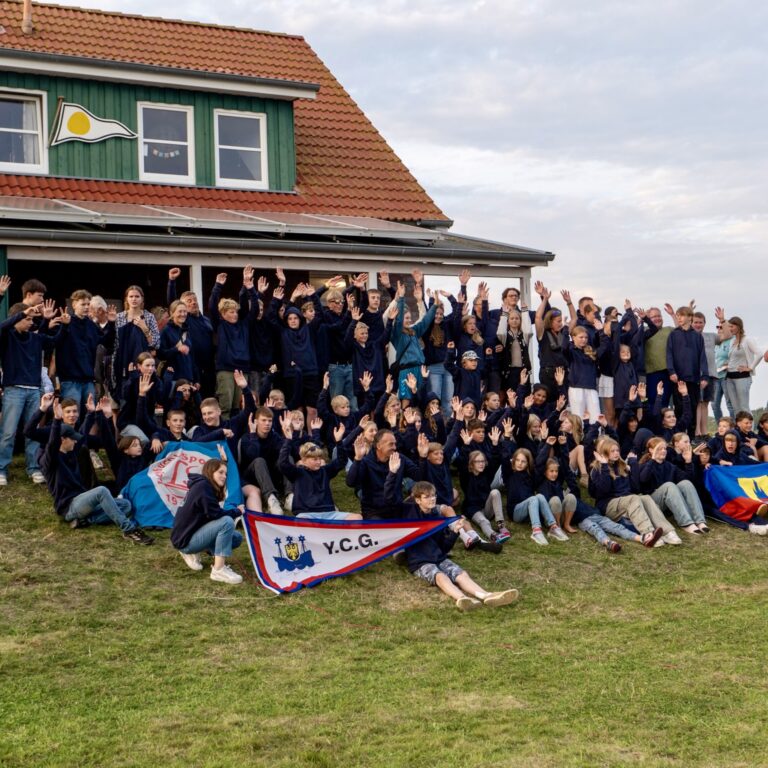 "Nur" einige der 80 Kinder (von 120 Gesamtteilnehmern) beim Jugendsegelwochenende auf Spiekeroog